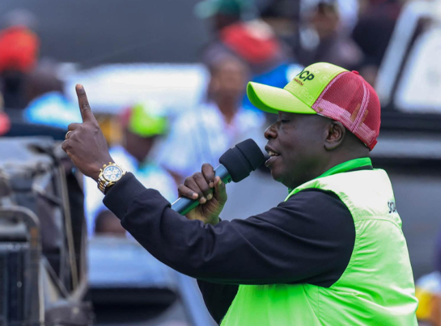 A file photo of former Deputy President Rigathi Gachagua.